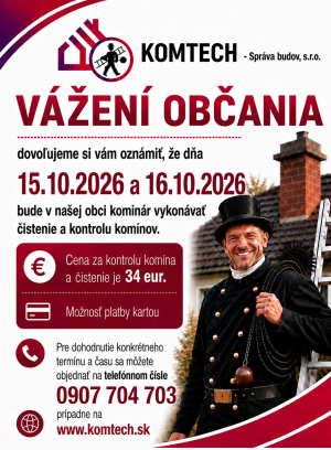 Čistenie komínov