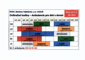 Vojteková gyermekorvosnő közlemény 1